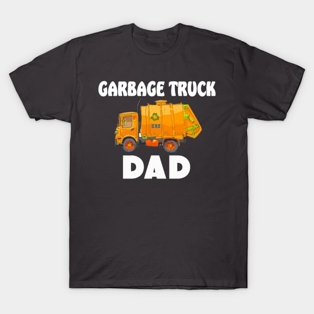 Garbage Truck T-Shirt by Happy Art Designs